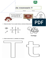 Guía Consonante T