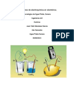 Aplicaciones de Electroquímica en Electrónica