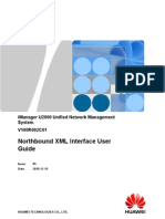 Imanager U2000 Northbound XML Interface User Guide - (V100R002C01 - 05)