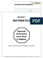 1º Simulado - Mat - 9º Ano