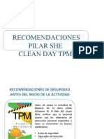 Capacitación de Seguridad Clean Day