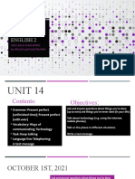 English 2 Unit 14 Present Perfect