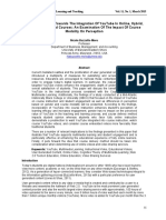 Student Attitudes Towards The Integration of YouTube in Online, Hybrid, and Web-Assisted Courses: An Examination of The Impact of Course Modality On Perception