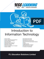 Introduction To Informaiton Technology Express Learning by ITL Education Solutions Limited