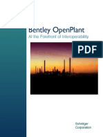 Bentley OpenPlant at The Forefront of Interoperability