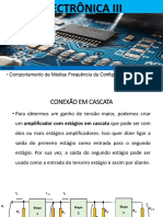 Configuração Do Amplificador em Cascata