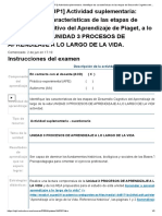 En Contacto Con El Docente (ACD) (X) : Componente Del Aprendizaje