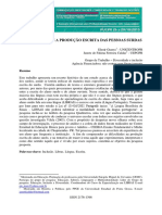 O Letramento E A Produção Escrita Das Pessoas Surdas: Resumo