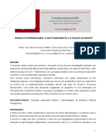 Ensino e Aprendizagem - o Que Fundamenta A Ação Docente?