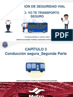 Capítulo 3 - Segunda Parte - Conducción Segura - Yo Te Transporto Seguro