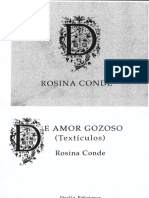 Rosina Conde - de Amor Gozoso (Textículos)