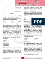 Función Exponencial y Logarítmica - Álgebra