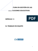 Modulo 3. Trabajo en Equipo