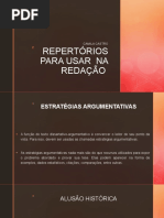 Repertórios para Usar Na Redação