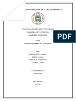 Presión Atmoférica y Nubosidad