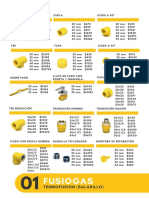 Lista de Gas