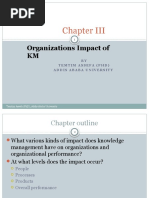 Chapter 3 - KM Organization Impacts