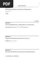 Differentiation