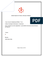 Tecnologias de Informação e Comunicação