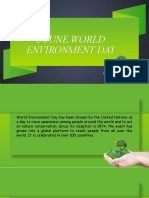 Presentation WORLD ENVIRONMENT DAY