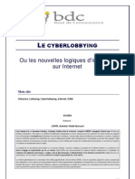 Cyber Lobbying Ou Les Nouvelles Logiques D Influence Sur Internet