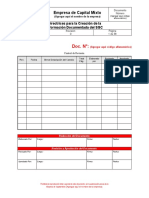 Instructivo Elaboracion de Informacion Documentada SGC