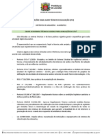 Roteiro LTA DEPOSITOS E ARMAZENS ALIMENTOS