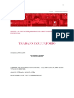 Trabajo Evaluatorio de Curriculum