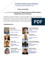 3a Convocatoria XXCongreso SMBB RV