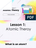 Atoms and The Periodic Tabl0