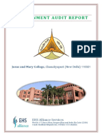 Environment Audit Report (Jesus & Mary College)