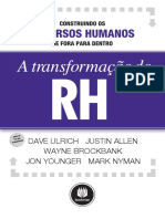 A Transformação Do RH Construindo Os Recursos Humanos de Fora