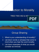 Introduction To Morality