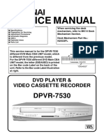 Funai DPVR-7530 - Servicve Manual