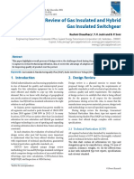 Design Review of Gas Insulated and Hybrid Gas Insulated Switchgear