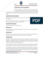 Temario Legislación Laboral