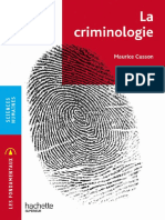 La Criminologie (Les Fondamentaux) (French Edition) by Maurice Cusson