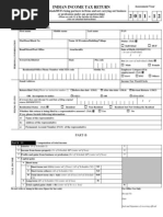 ITR-3 Indian Income Tax Return: Part A-GEN