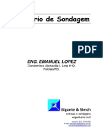 Relatório de Sondagem - Eng. Emanuel Lopez