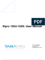 Elpro105U-105S UserManual