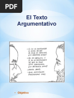 El Texto Argumentativo