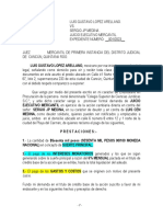 TAREA 1 Demanda Mercantil Ejecutivo Luis Gustavo Lopez