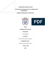 Anamnesis Psicológica