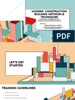 Modern Construction Building Methods Techniques MST Connect With Design and Construciton of Pool MANUAL