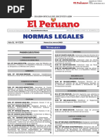 Normas Legales: Umario