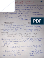 Coordination Compounds Notes