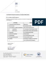 Comunicado 019 Actividades Presupuestos