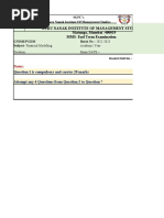 MMS S3 Financial Modeling Roll No 15