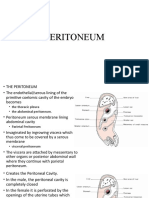 The PERITONEUM