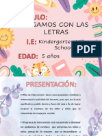 Programa de Intervencion para La Disgrafia - Grupo 3